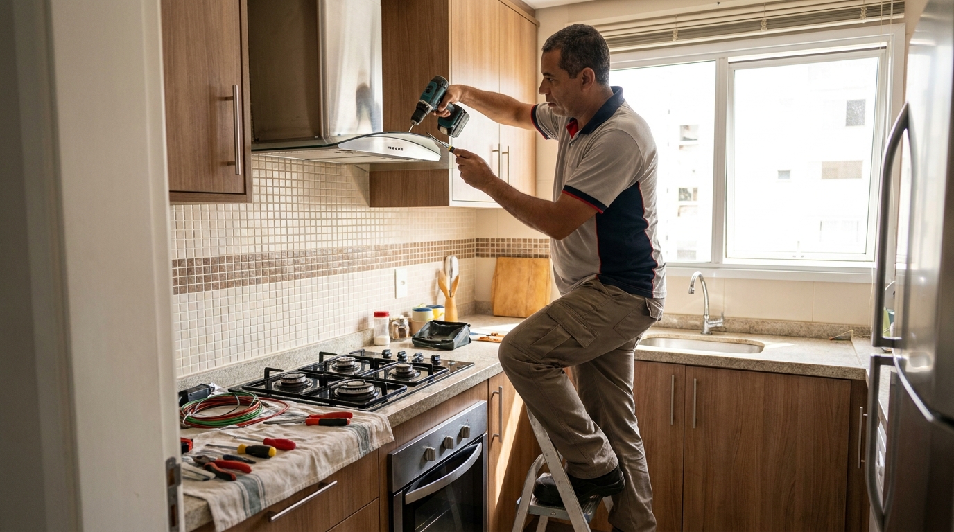 Instalação de Exaustor em Guarapari‑ES
