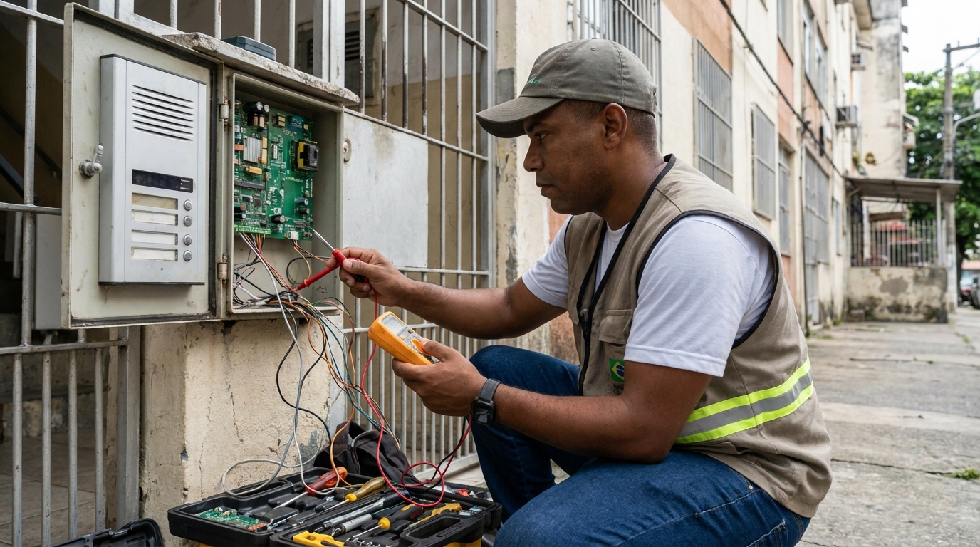Reparo de Placa e Campainha em Guarapari‑ES