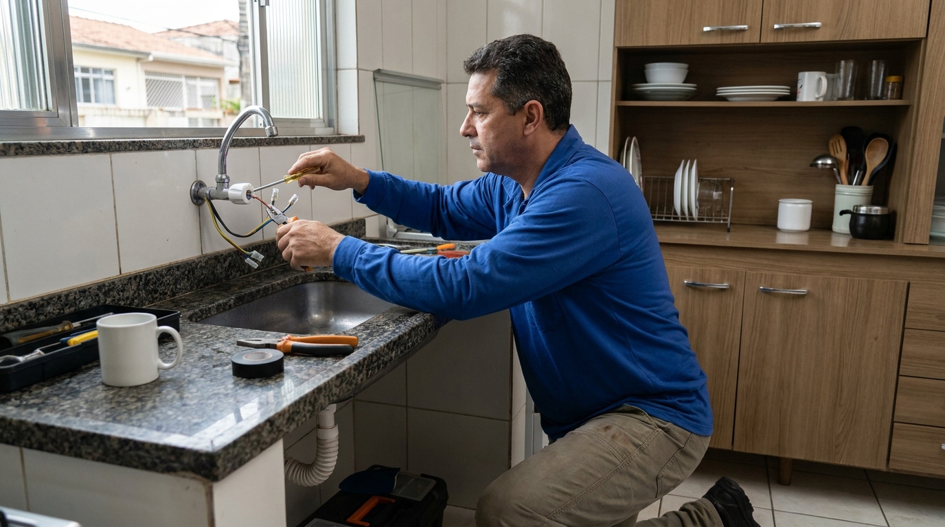 Reparo em Torneira Elétrica em Guarapari‑ES