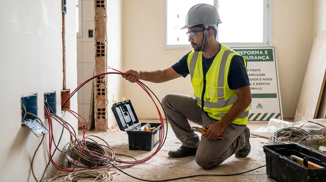 Substituição de Fios Antigos em Guarapari‑ES