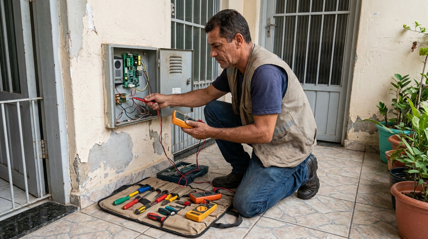 Troca de Fiação de Interfone em Guarapari‑ES
